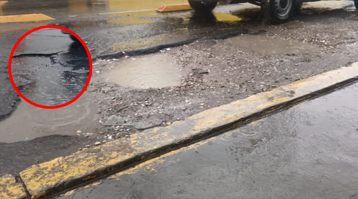 Calles destruidas un riesgo que crece en Chimalhuacán