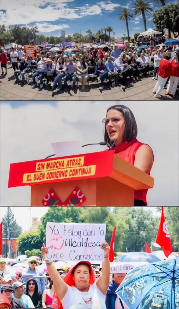 Miles de xochimilcas arropan la continuidad del gobierno de Circe Camacho en Xochimilco