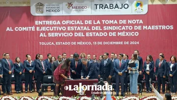 Toma de nota fortalece al Comité Ejecutivo Estatal del SMSEM