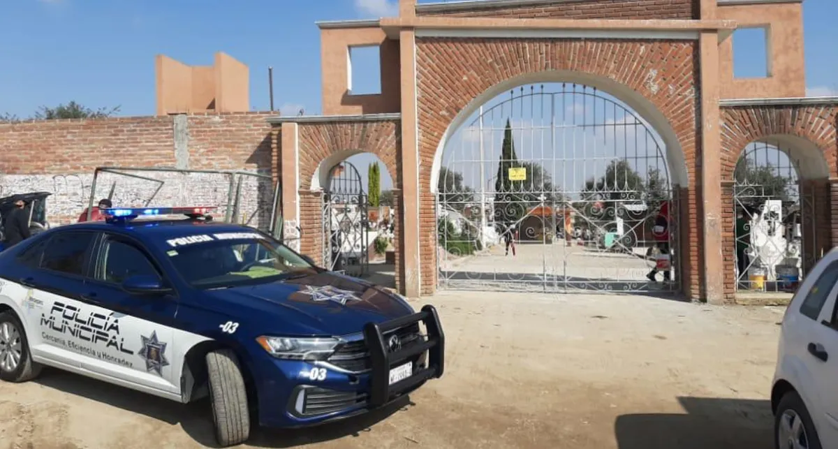 Metepec: Alistan operativos de seguridad en panteones locales