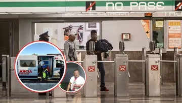 Violento intento de asalto deja a policía herido afuera del Metro Ecatepec.