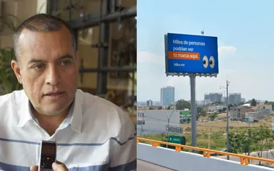 Retiran espectaculares en la México-Querétaro por irregularidades y riesgo para la ciudadanía