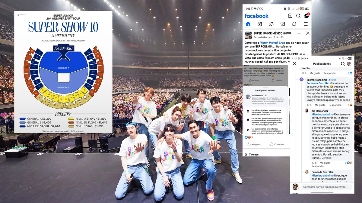 Fans de Super Junior afirma que las fans anónimas que dicen comprar para el Super Show 10 son revendedores e insiders que buscan fomentar discordia entre el fandom durante campaña #ELF_NO_COMPRA