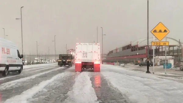 Granizada cae en Tecámac y Nextlalpan