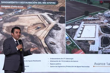 Sheinbaum va por el rescate de los ríos Atoyac, Lerma-Santiago y Tula con 20 mil mdp