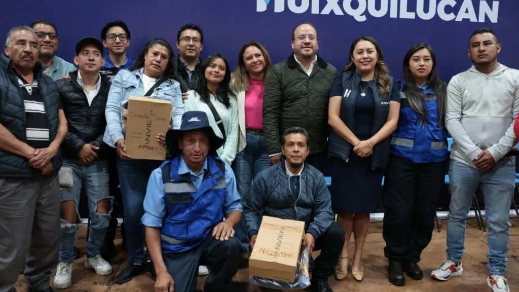 Huixquilucan entrega uniformes y equipamiento para fortalecer seguridad e identidad de servidores públicos