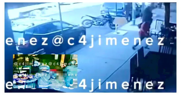 Nuevas imágenes de la balacera en restaurante de la Agrícola Oriental