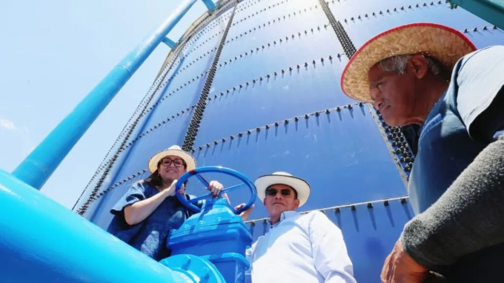 Mega Tanque terminará con escasez histórica de agua en Ciudad Cuauhtémoc