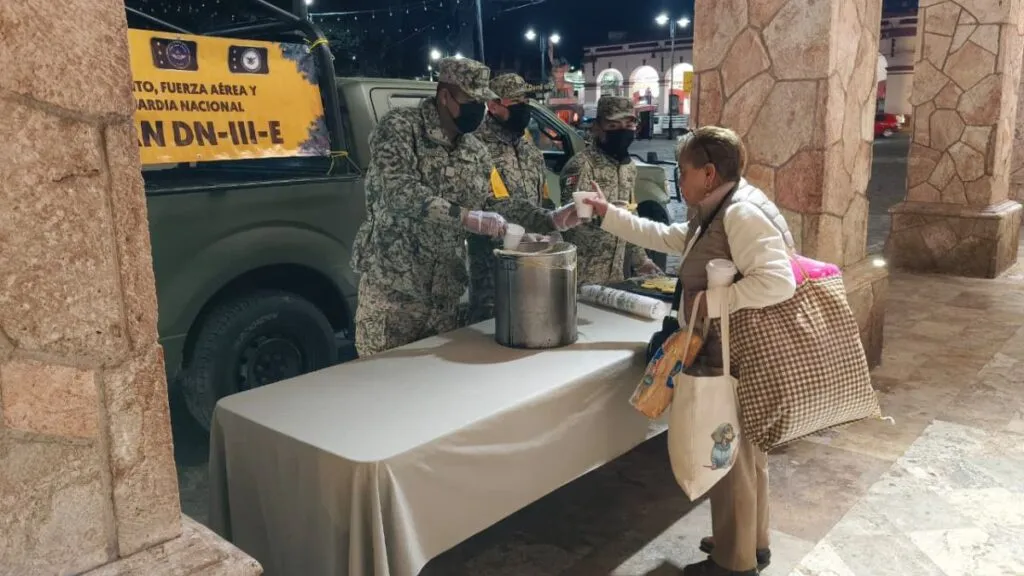 Militares activan apoyo invernal en el Valle de México