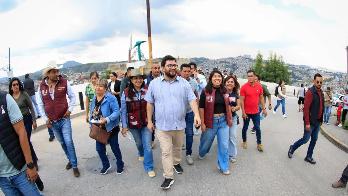 Naucalpan: Isaac Montoya supervisa renovación urbana con perspectiva de género 