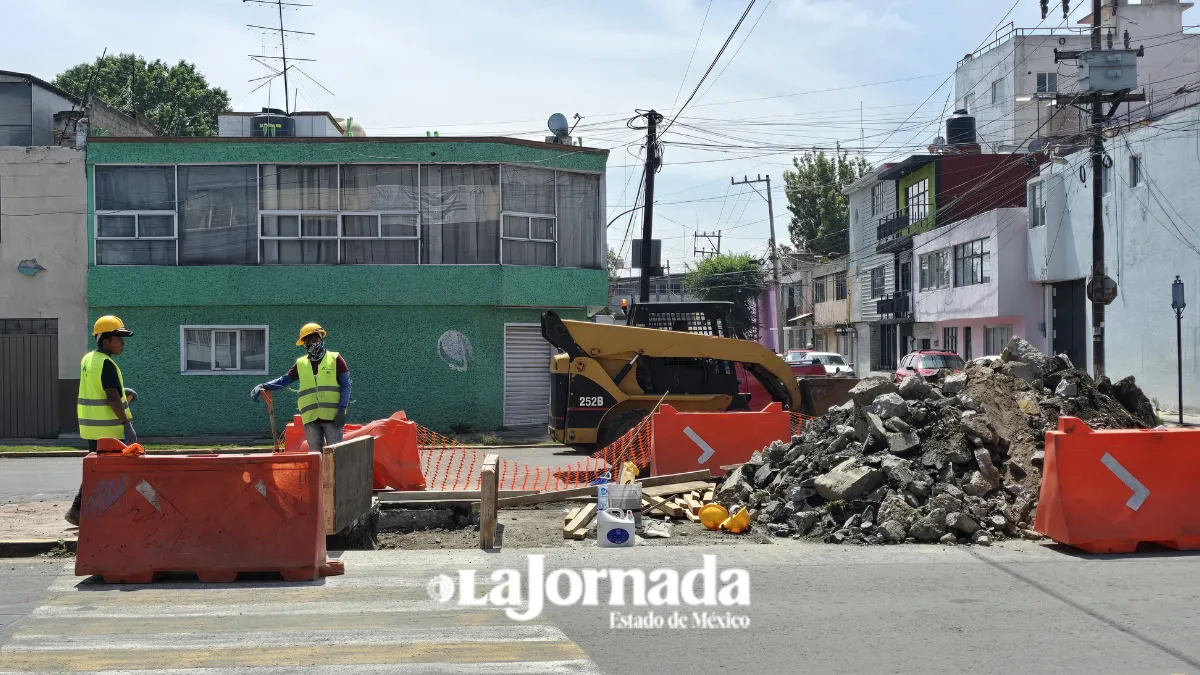Avanza segunda etapa de ciclovía en Isidro Fabela en Toluca