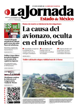 La Jornada Edomex | 17 de diciembre de 2025