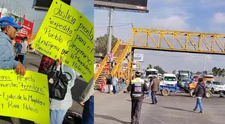 Bloqueo en la Texcoco-Lechería es por conflicto de límites territoriales. Esto sabemos
