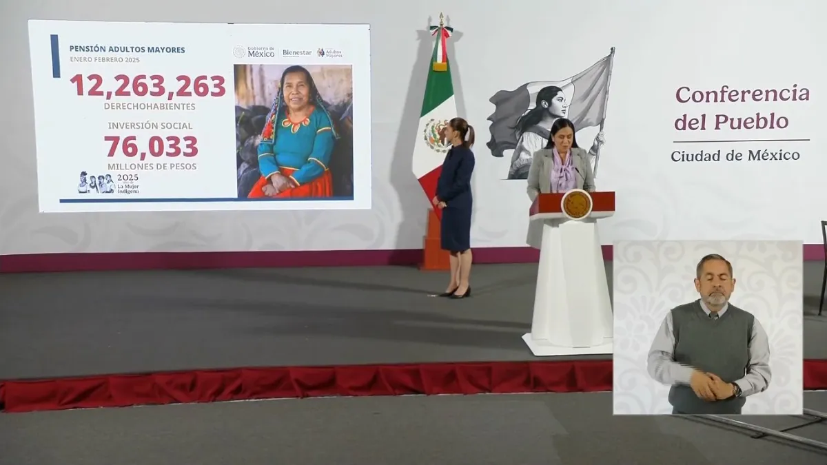 En la mañanera del pueblo de la presidenta Claudia Sheinbaum se anunció el nuevo registro a Pensiones para el Bienestar.