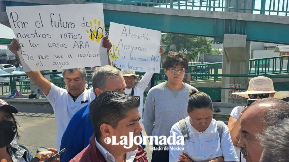 Texcoco: vecinos rechazan construcción de viviendas
