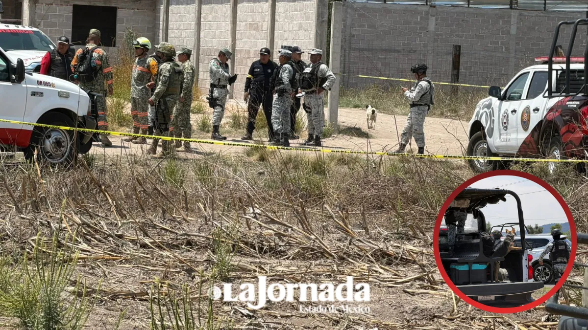 Tras denuncia hallan huachitúnel en Acolman; reportan 4 desaparecidos
