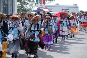 Edomex activa operativo para recibir a 40 mil peregrinos queretanos rumbo al Tepeyac