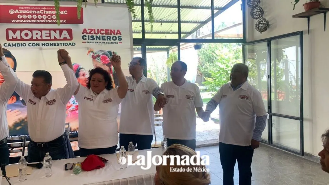 Ecatepec: candidatas a diputadas del PT y MC se suman a Azucena Cisneros