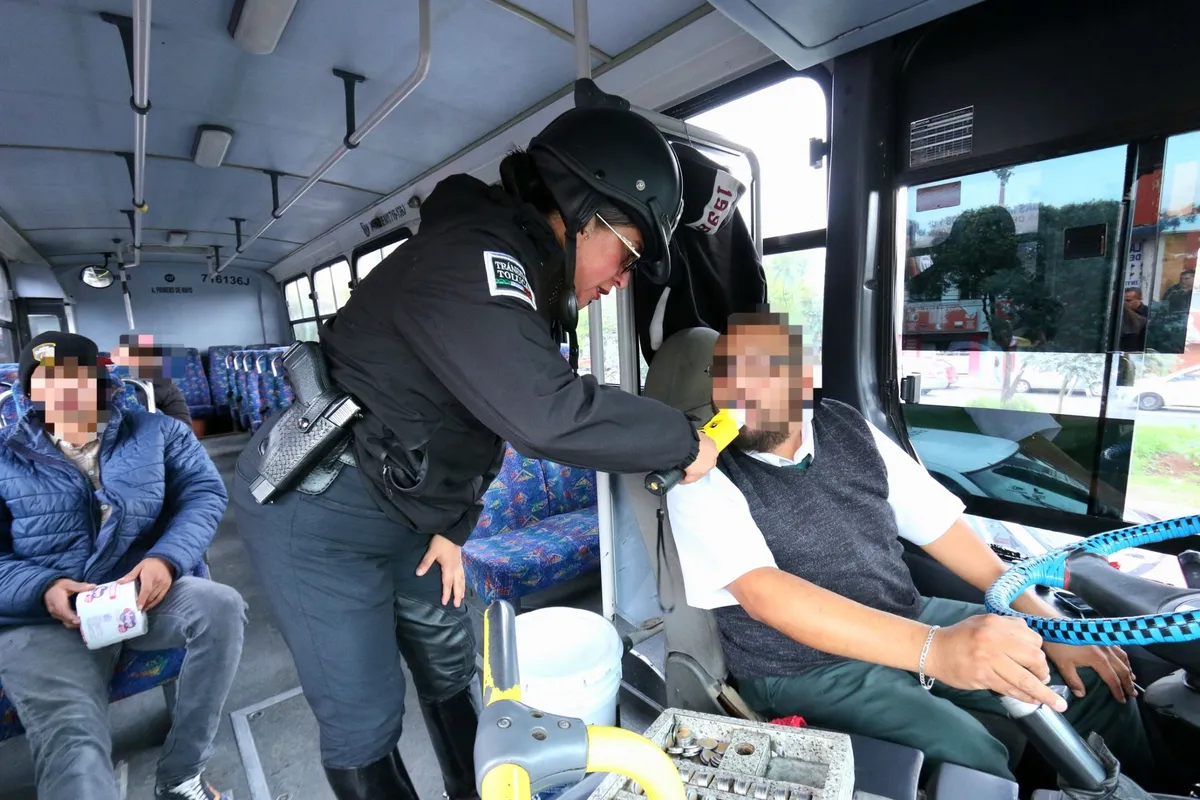 Operativo alcoholímetro en Toluca permanecerá activo durante Semana Santa