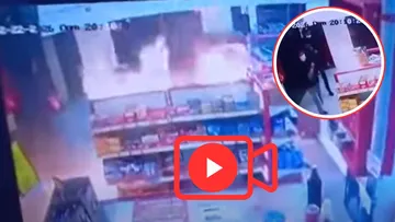 Revelan VIDEO del momento exacto de la quema de la tienda 3B en Valle de Chalco