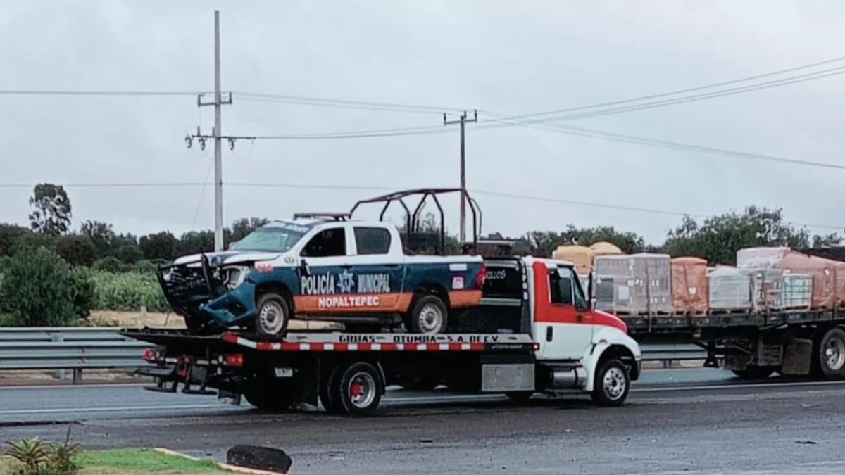 Nopaltepec registra dos accidentes de patrullas en menos de 24 horas