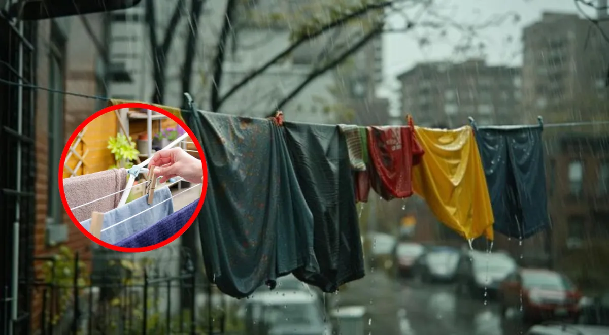 ¿Cómo secar la ropa en temporada de lluvias?