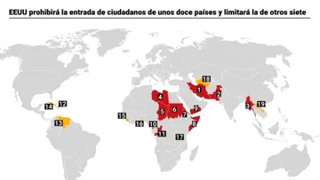 Entran en vigor nuevas restricciones de viaje a Estados Unidos