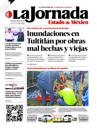 La Jornada Edomex | 24 de agosto de 2026