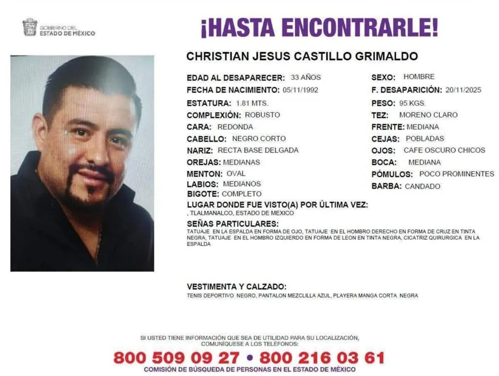 Sexto regidor de Chalco no está desaparecido, sino detenido: FGJEM