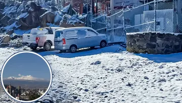 ¿Nieve en primavera en Edomex? Cerro de Xoco y Nevado de Toluca se visten de blanco hoy 31 de marzo