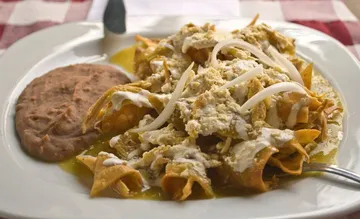 Con los chilaquiles no