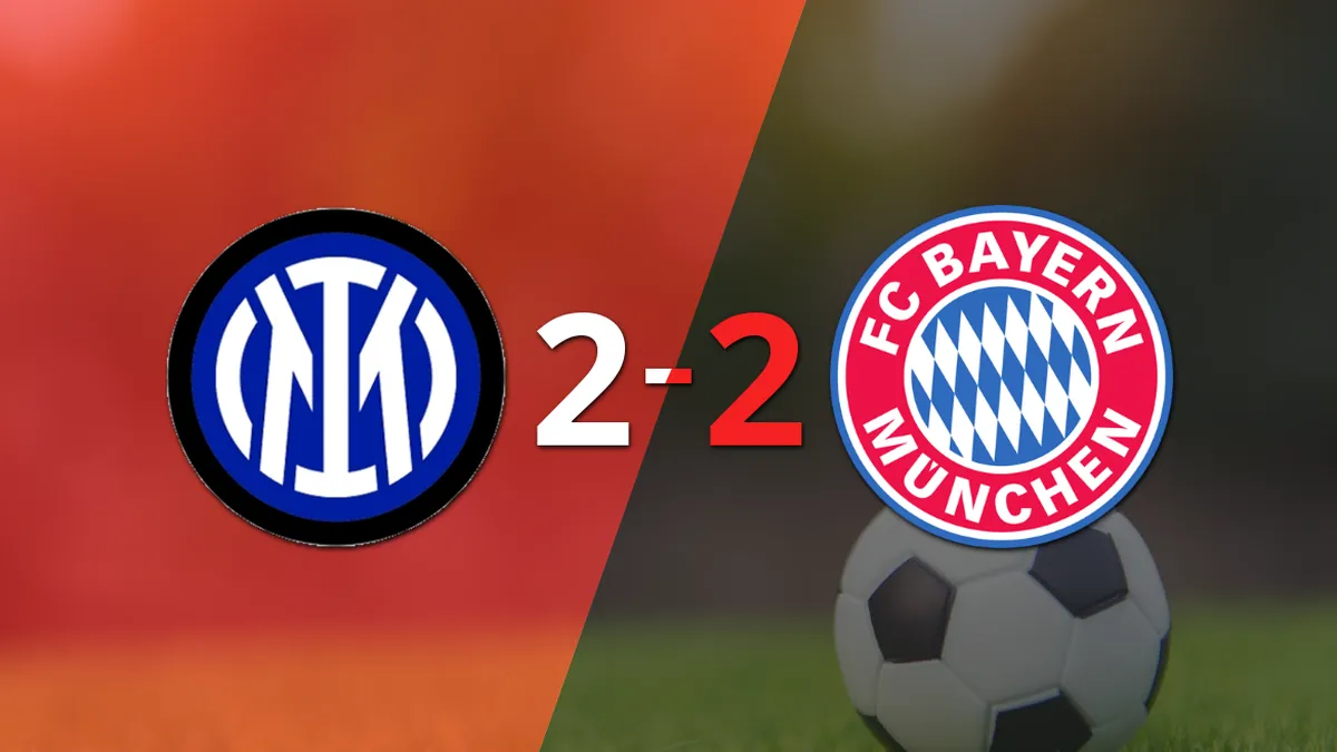 Inter empató con Bayern Múnich y pasó a Semifinales
