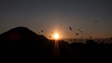 Reciben el año mesoamericano en Teotihuacán