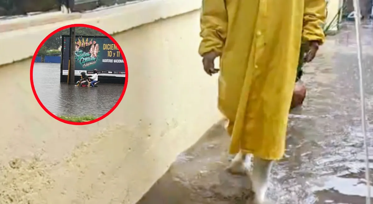 Fuertes lluvias provocan inundaciones en asilo de ancianos en Teoloyucan