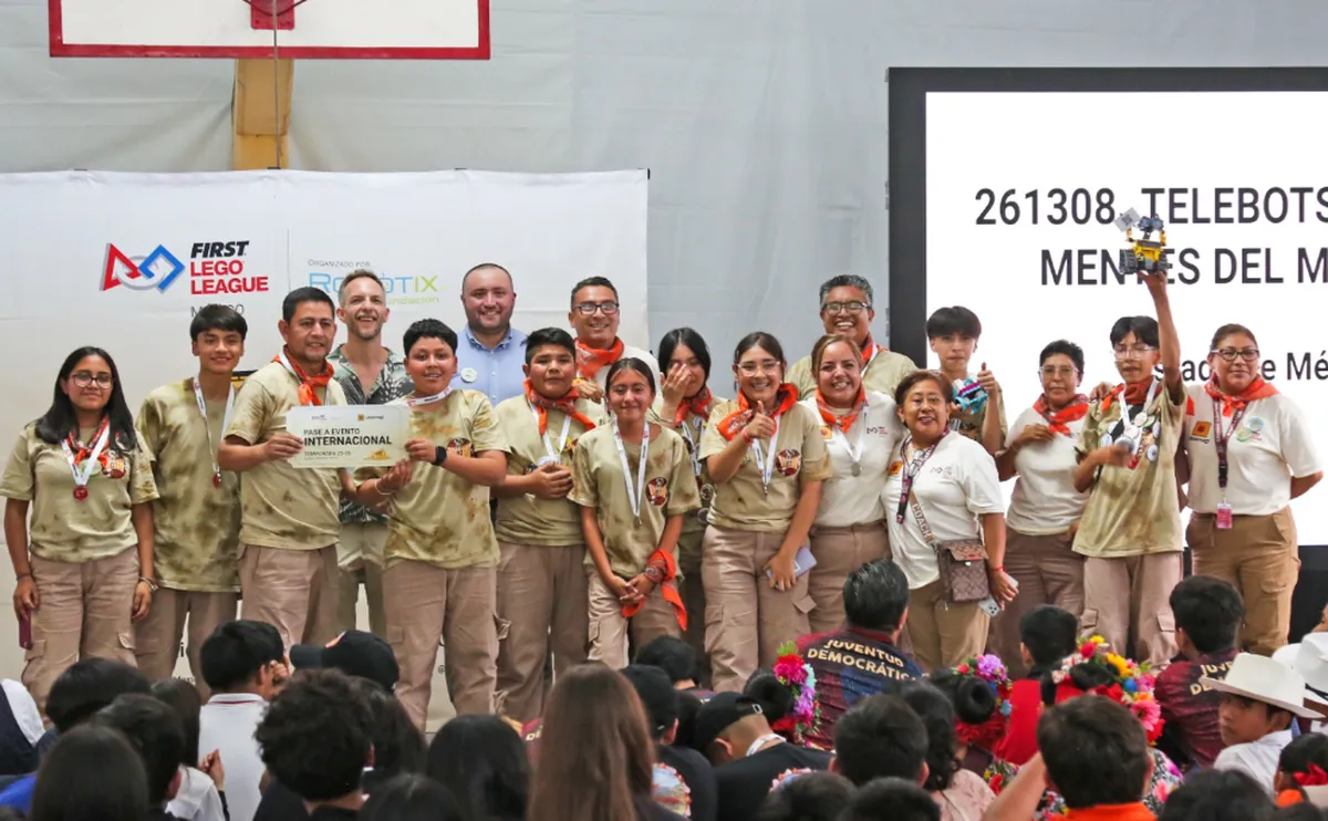 Estudiantes de robótica del Edomex califican al mundial FIRST LEGO League 2026