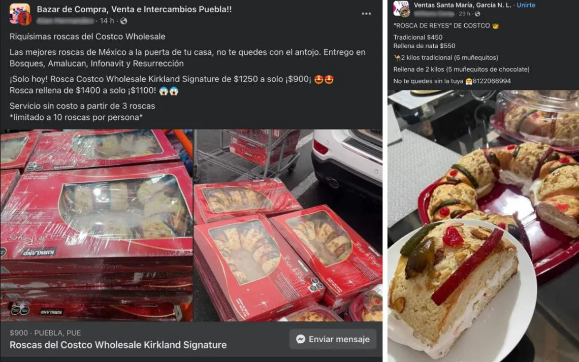 Rosca de Reyes provocan compras masivas