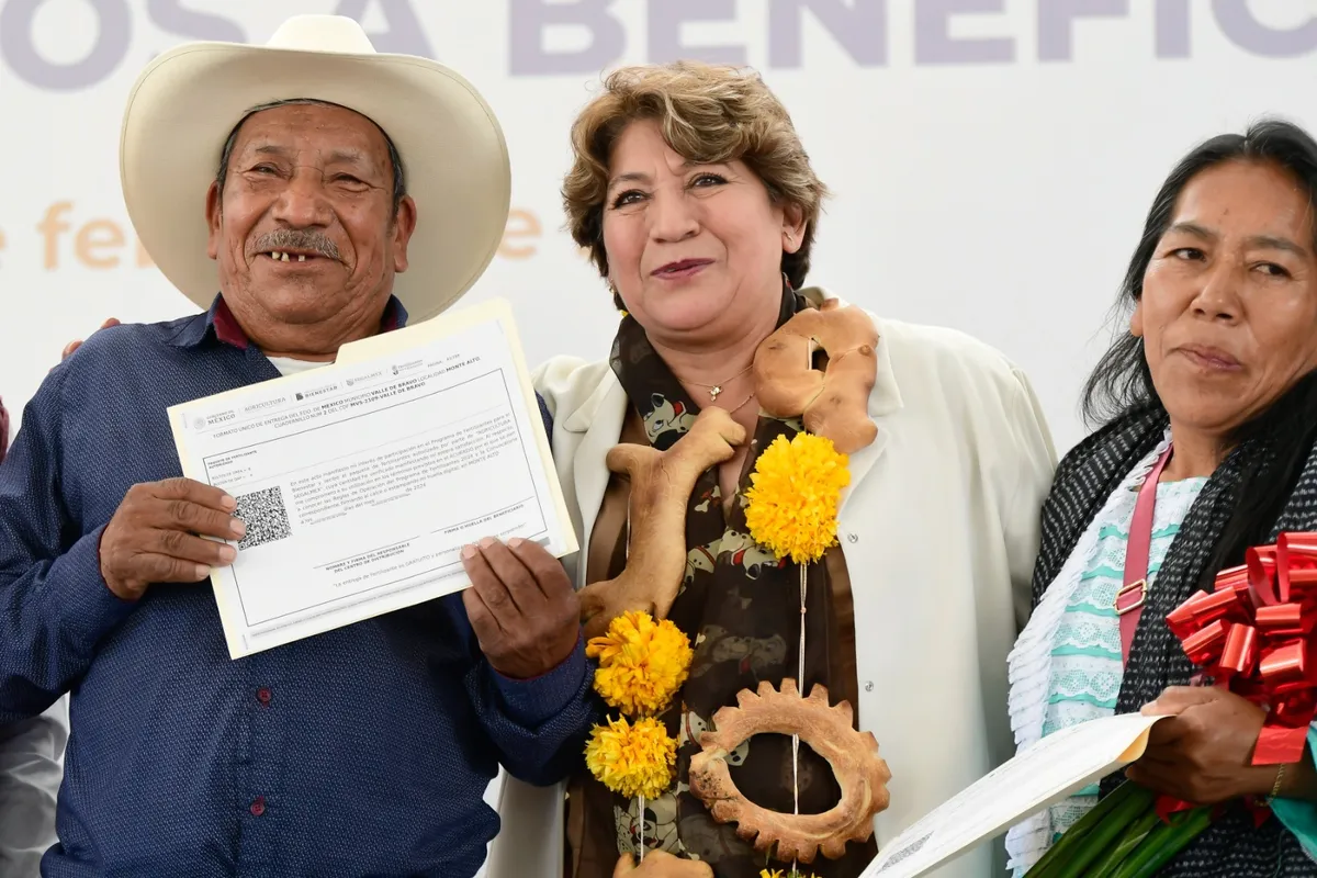 Edomex: Programa Fertilizantes para el Bienestar atiende a más de 65 mil campesinos mexiquenses