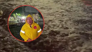 Tormenta inusual provoca desbordamientos y cierres viales en Naucalpan