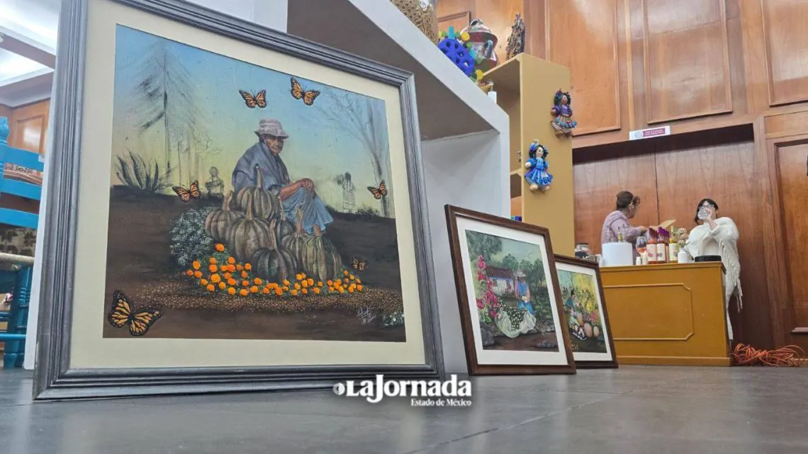 Artesanías mexiquenses de Casart son exhibidas en la Legislatura local