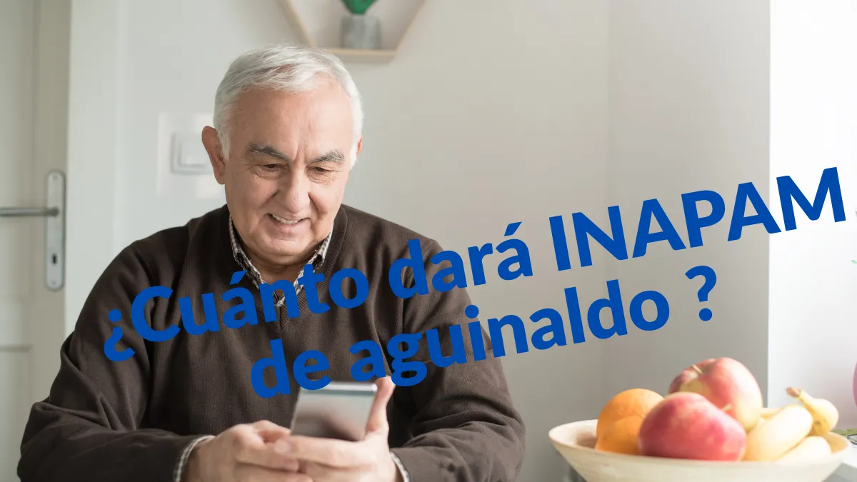 El aguinaldo Inapam para adultos mayores depende de su salario en empleos formales gestionados por el instituto.