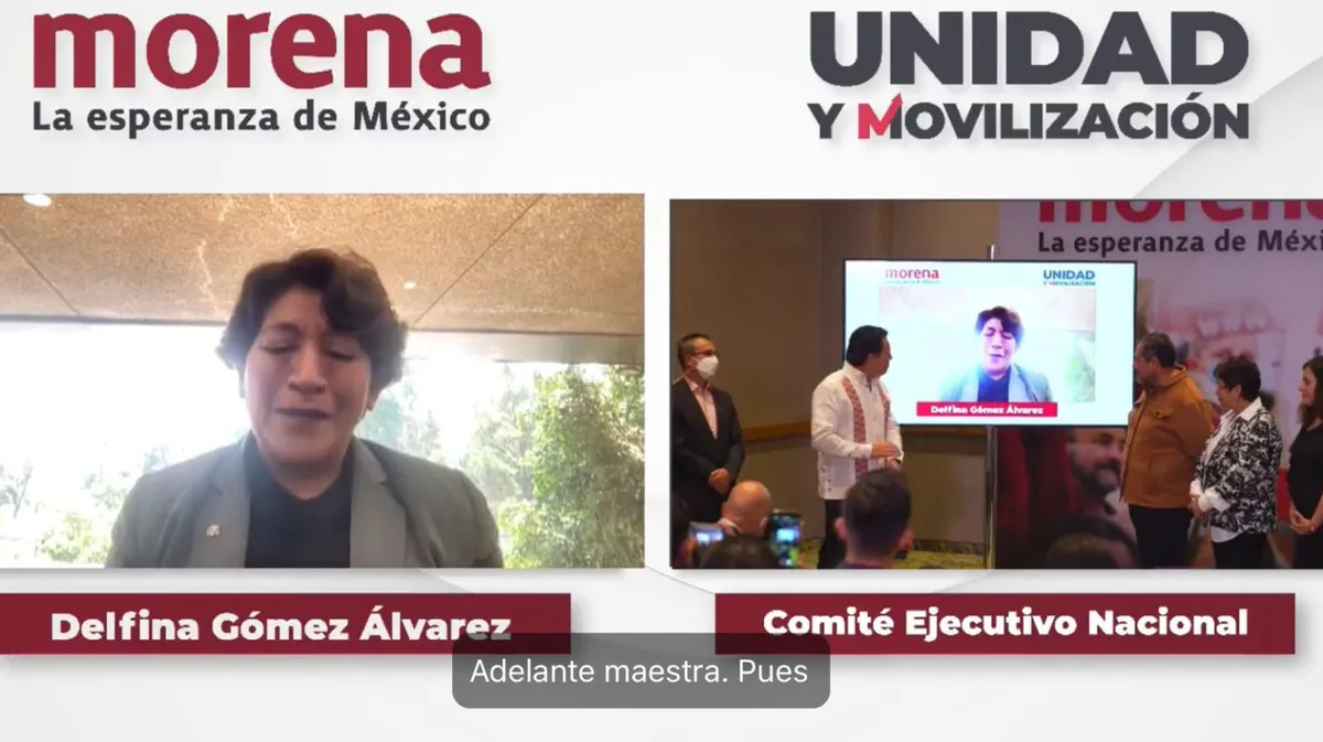 Delfina Gómez acepta el encargo de coordinadora de los Comités de Defensa de la 4T