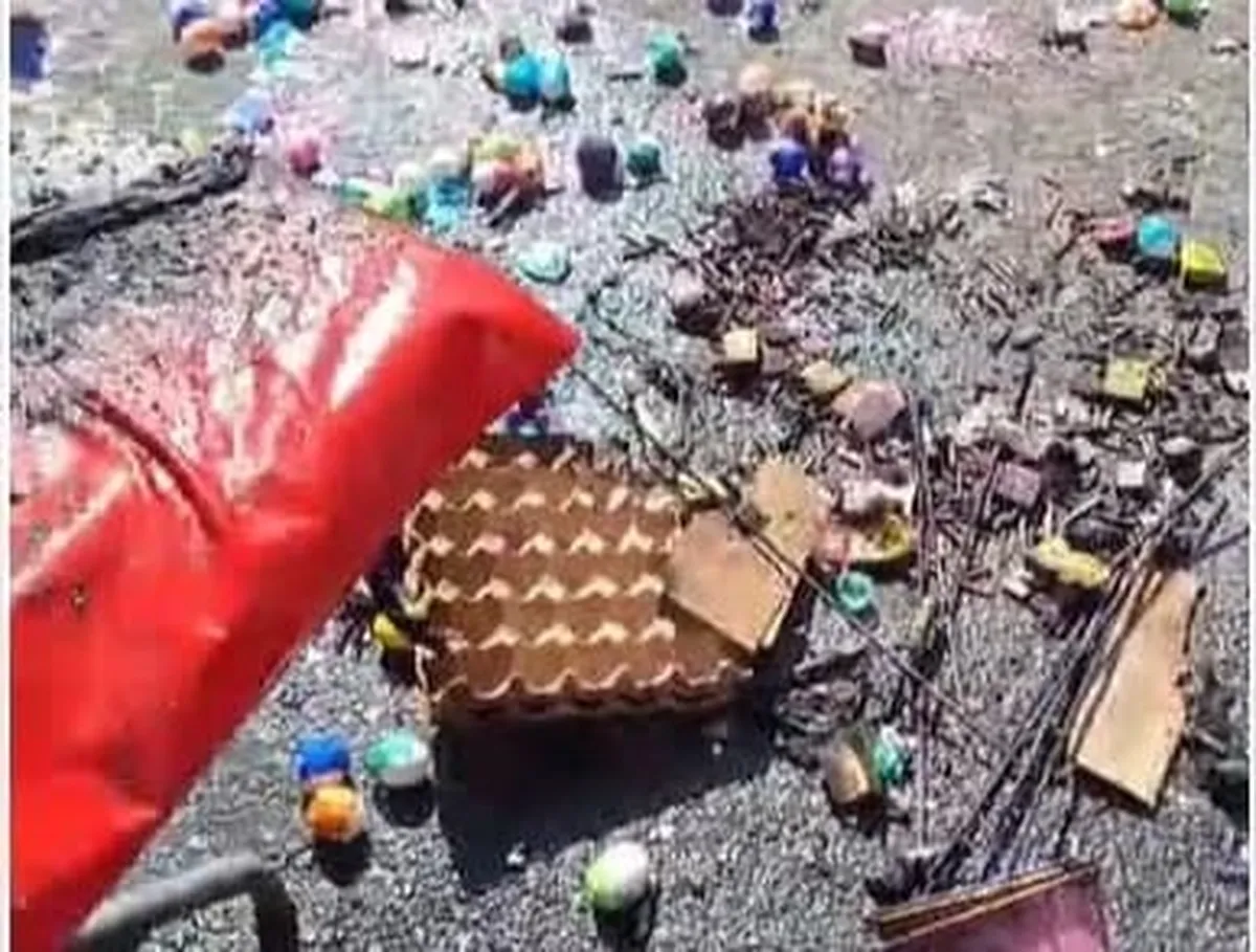 Decomisan 110 kilos de pirotecnia en Nezahualcóyotl