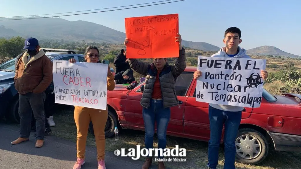 Temascalapa clausura el Centro de Almacén de Desechos Radioactivos