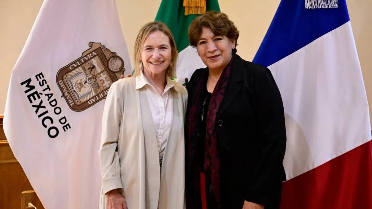 Delfina Gómez recibió a Embajadora de Francia en México