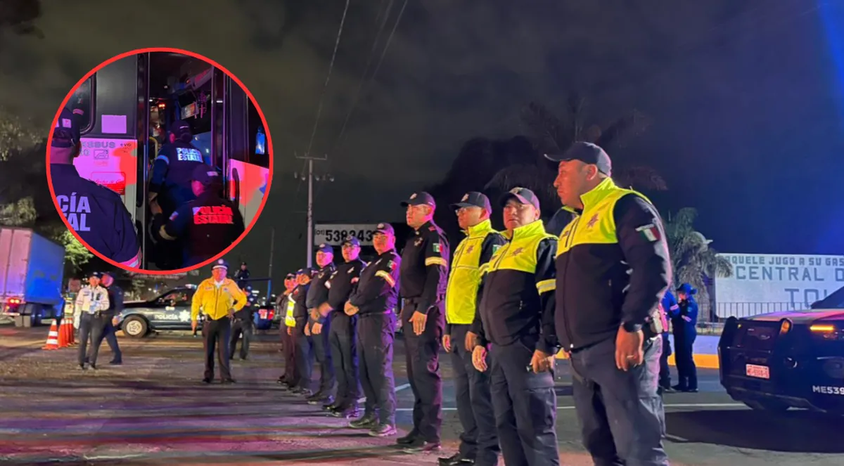 Realizan operativo “Pasajero Seguro” en vialidades mexiquenses