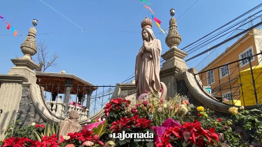 Chimalhuacán: Dedican una semana de celebraciones a la Virgen de Guadalupe