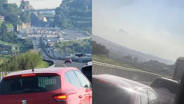Usuarios reportan tráfico pesado en la Toluca-Naucalpan hoy 22 de junio