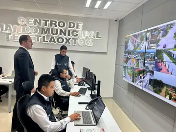 Inauguran C2 con 36 cámaras en Tepetlaoxtoc