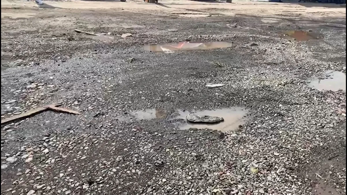 Calles del Parque Industrial en Ecatepec están siendo rehabilitadas