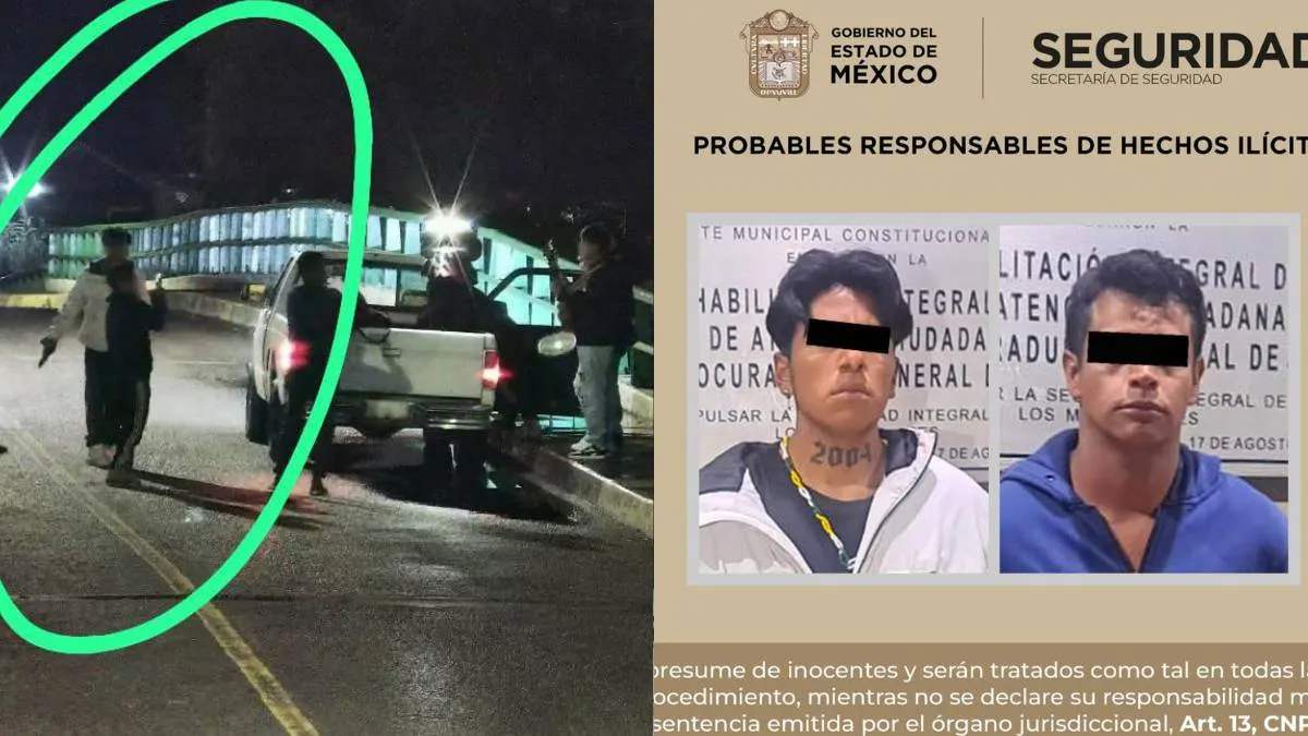 Detienen a probables implicados en el delito de portación de armas prohibidas